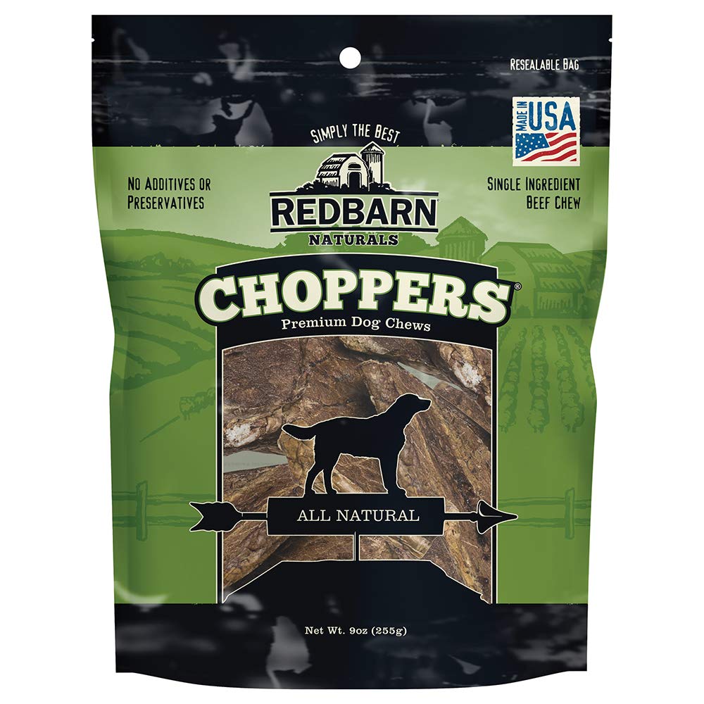Redbarn Beef Lung Choppers Dog Chew, All-Natural high-Protein Low-Fat Grain-Free, Highly Palatable Treats sourced from Grass-Fed Cattle, 1-Count