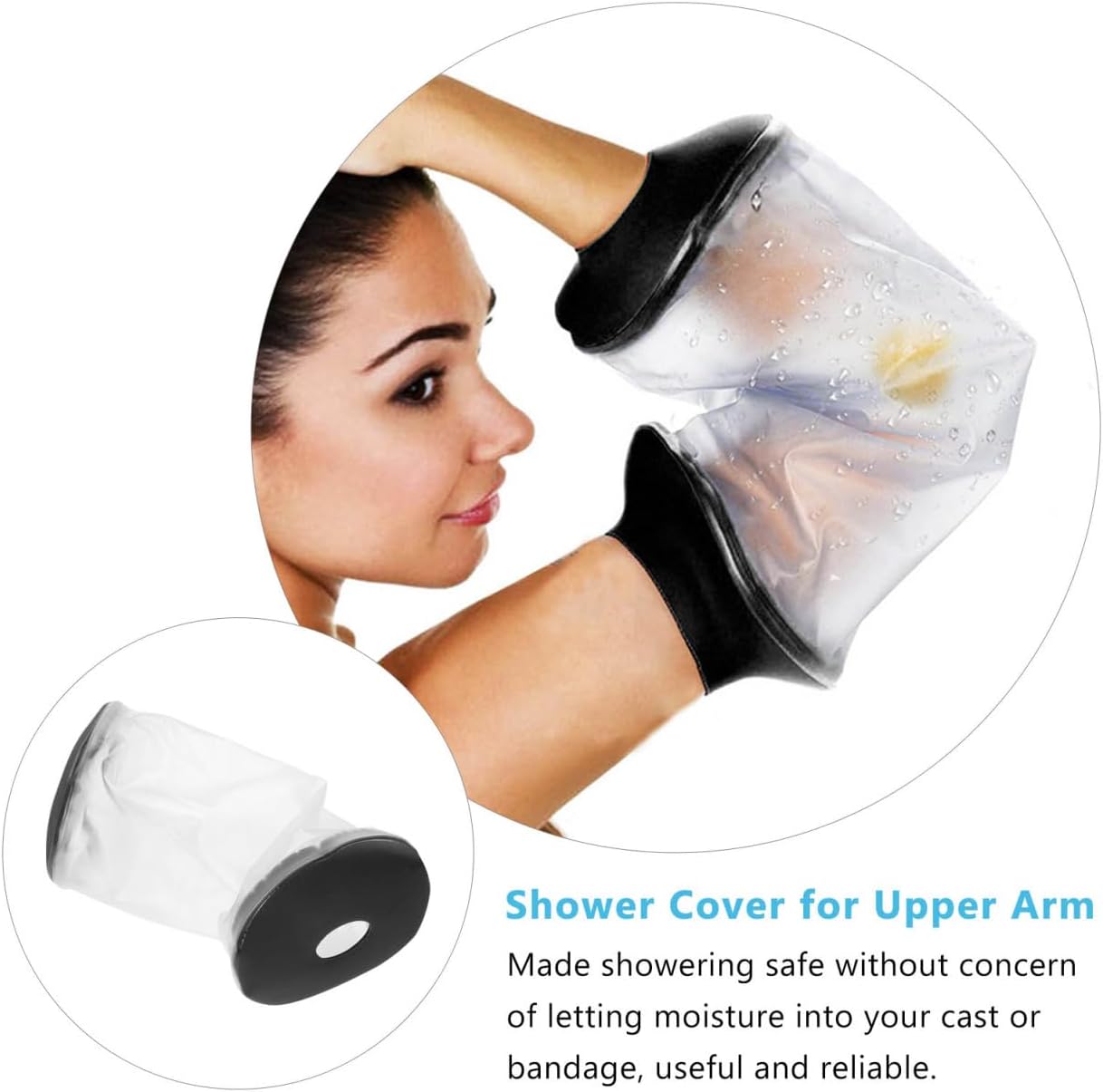 Shower Elbow Sleeve Protector Cast Cover Arm Shower Cover Upper Arm Cast for