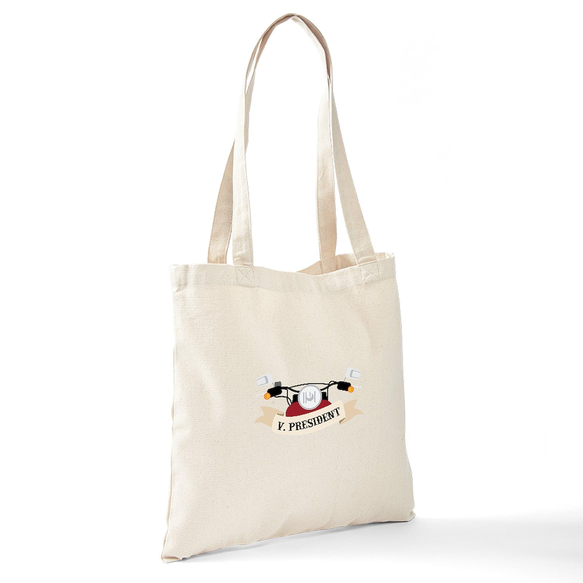 CafePress "He's Your President" Tote Bag - Natural Canvas Reusable Shopping Bag, Two Sizes Available - View #4
