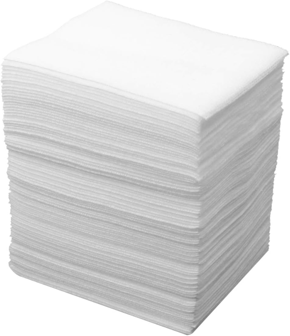 Hemoton 300Pcs Gasa Médica Gasas No Tejidas Esponjas de Gasa Estéril para El Cuidado de Heridas Quirúrgicas Suministros de Primeros Auxilios Suministros Médicos