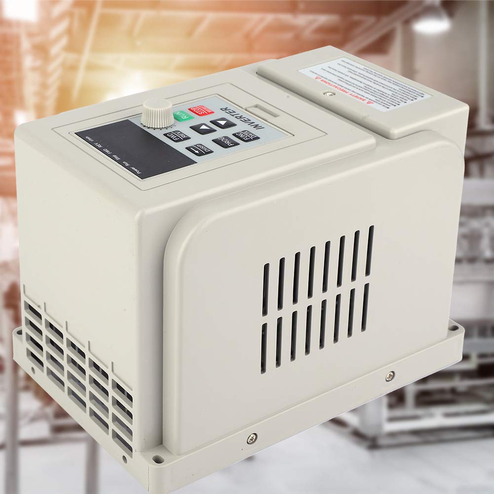 Régulateur de Vitesse VFD, AT2-2200X Onduleur Monophasé Convertisseur de Fréquence pour Refroidissement au Sol