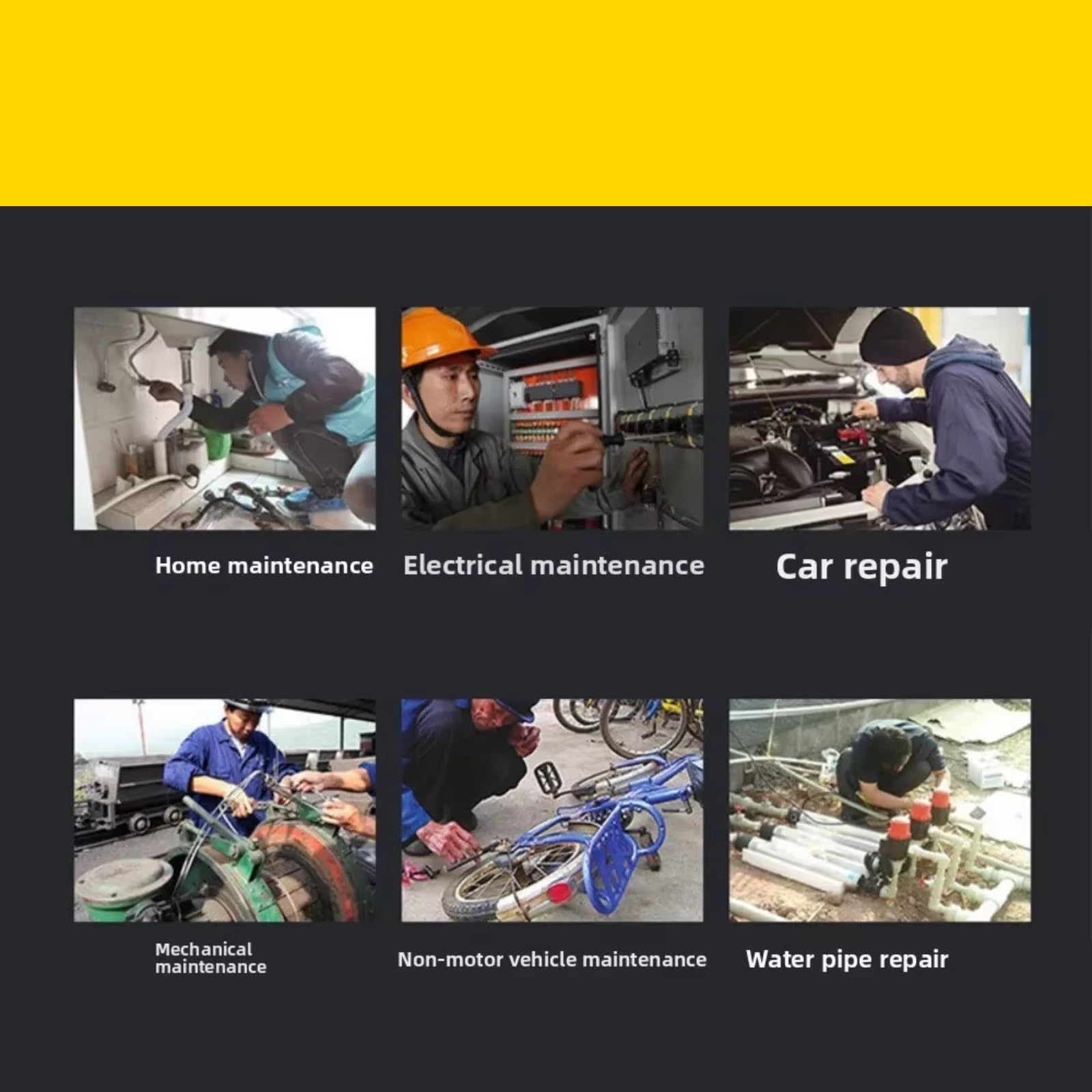 llaves Combinadas Juego Reparación Enchufes Montados En Vehículos Mantenimiento Automotriz Herramientas Combinación Automóviles Caja Herramientas Llave Trinquete 46 Piezas