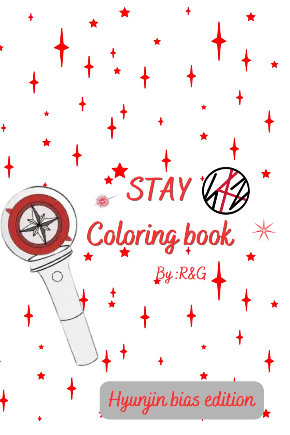STAY coloring book Hyunjin bias edition