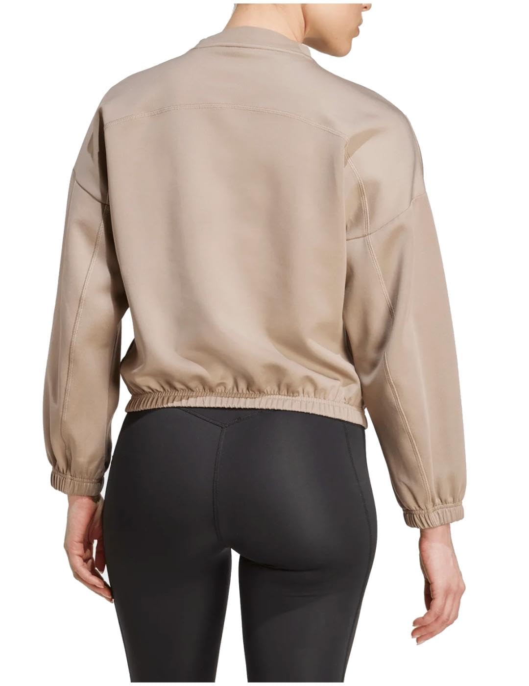 adidas dames Motion Essentials Cover Up, chalky brown, M