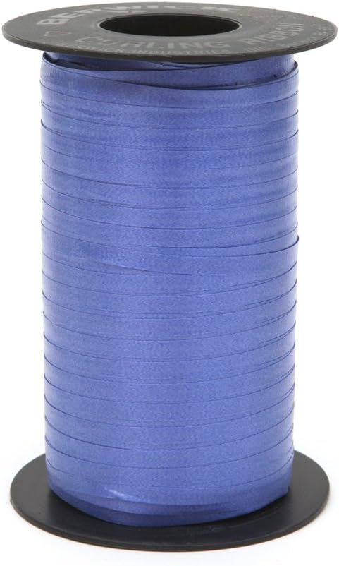 Berwick 1 54 Splendorette Crimped Curling Ribbon, 3/16-Inch Wide by 500-Yard Spool, Periwinkle
