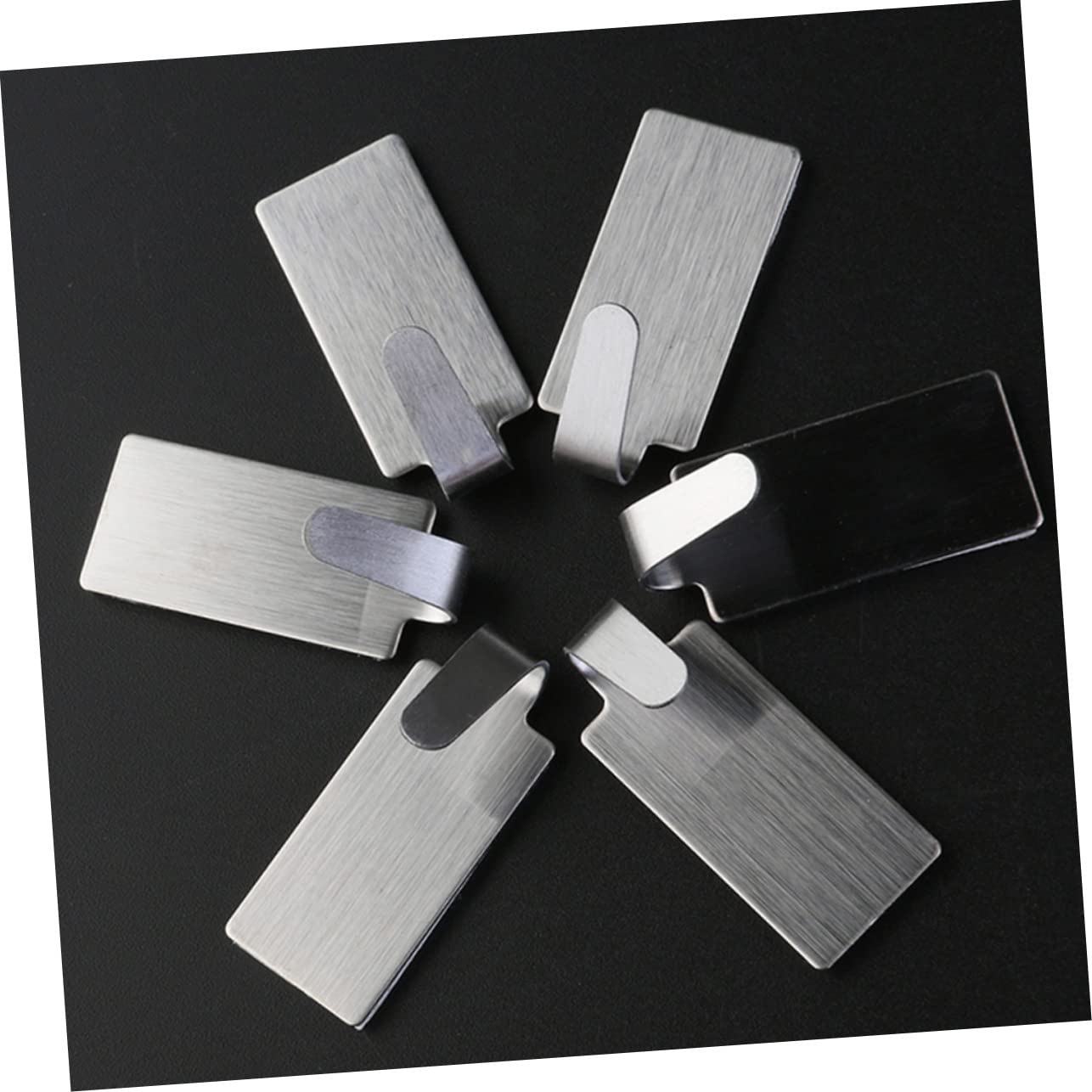 Operitacx 3 Series Adhesivos De Inoxidable Puerta De Soportan Sin Perforación Cocina 30 Piezas*3