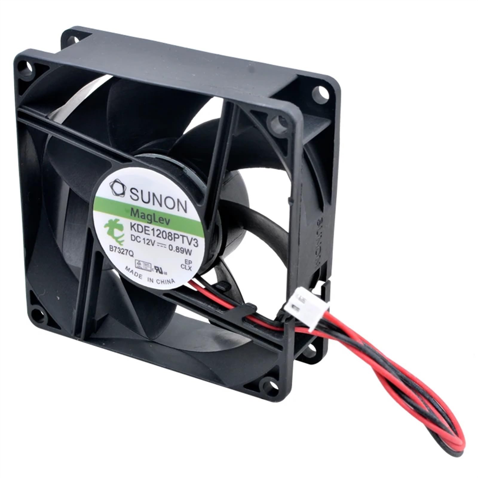 KDE1208PTV3 Ventola da 8 cm 80 mm 80x80x25 mm 8025 DC12V 0,89 W con cuscinetto a sospensione magnetica Ventola di raffreddamento silenziosa for alimentatore