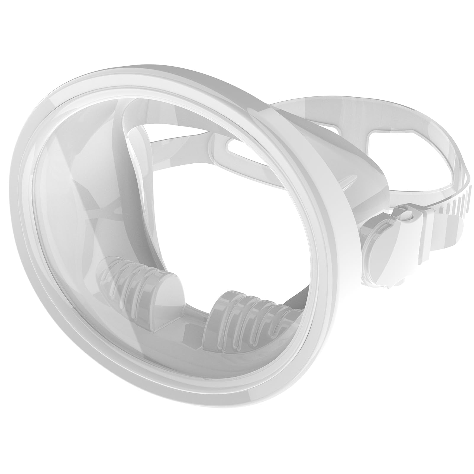 Diving Mask Scuba Mask Spearfishing Mask Freediving Water Mask Tempered Glass Oval HD Anti-Fog Scuba Goggles for Adults