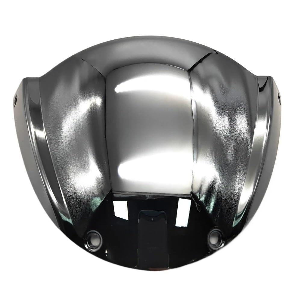 Pare-brise moto double bulle Ducati Monster 696 796 1100 sautillement réduit style sport argent