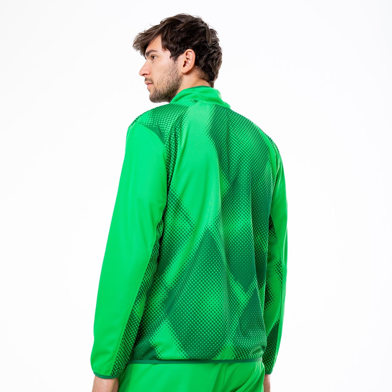 Borussia Mönchengladbach Trainingsjacke „Performance“ Grün | Offizieller Fanartikel Fohlenshop | Gladbach Trainingsjacke