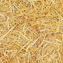 1/2 Pound Natural Wheat Straw for Animal Bedding, Garden Mulch, Compost & Fertilizer, and Grass Cover