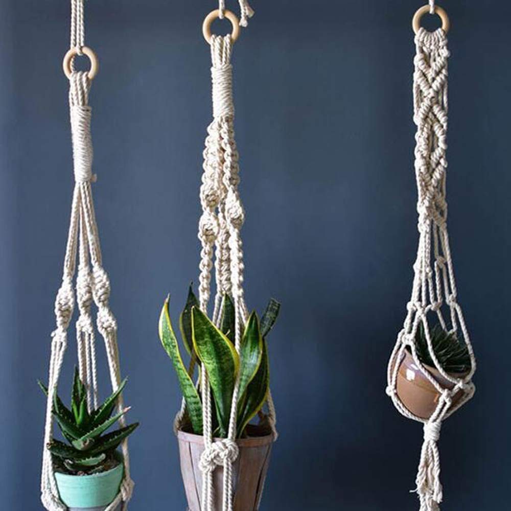 Get Inspired Wooden Rings Imported for Macrame Outer Diameter 7cms Pack of 6 Rings by Get Inspired 2