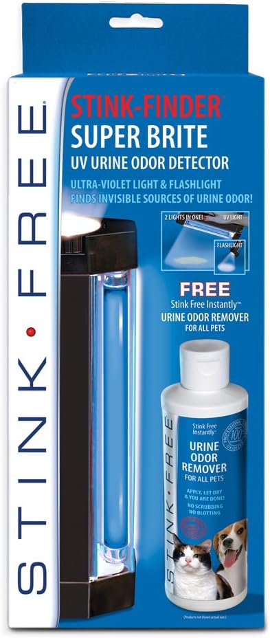 Stink Free Stink-finder Super Bright Combo Instantly 8 oz Urine Odor Remover