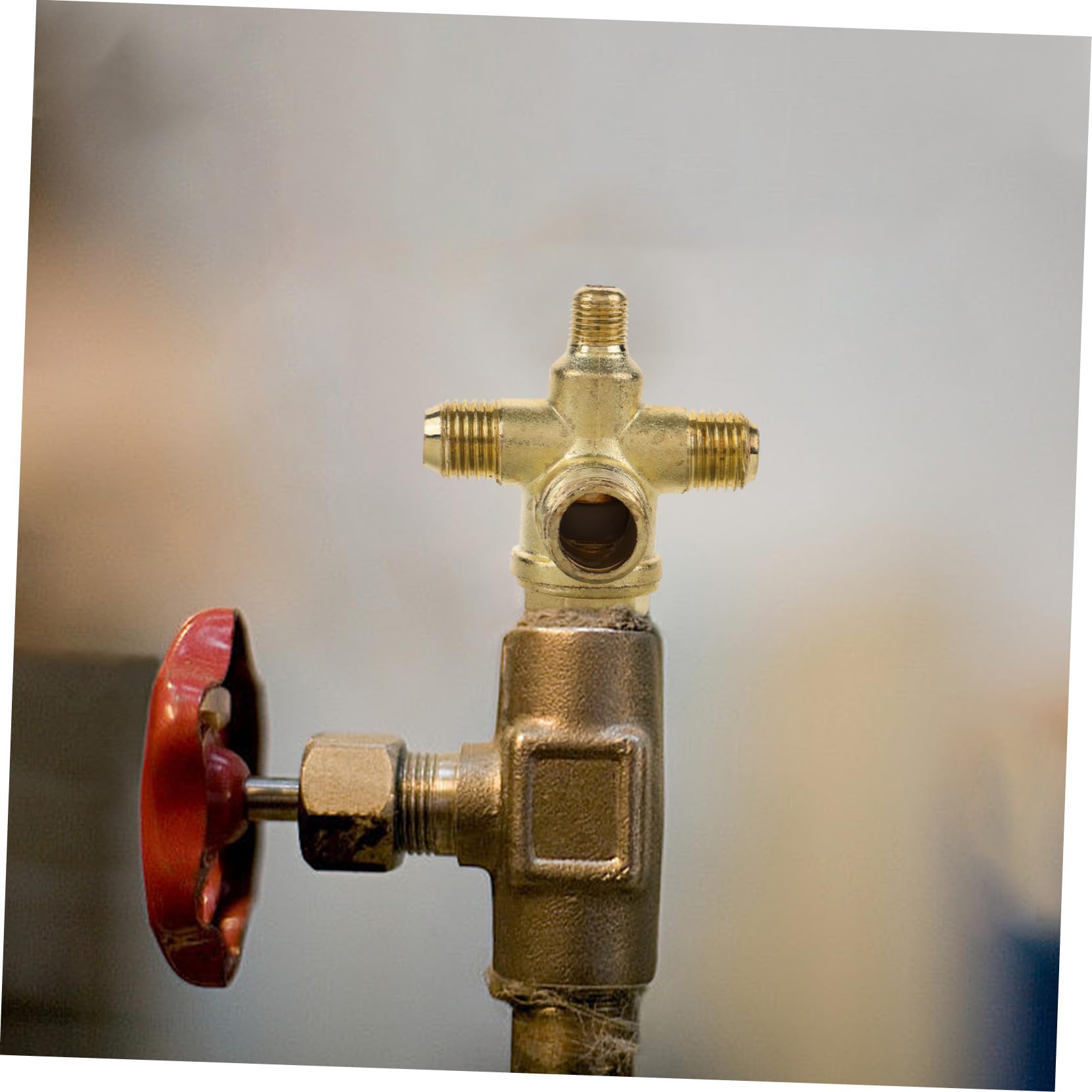 Artibetter 4pezzi Valvola Di Sicurezza Vie Per Compressore Aria Fissaggio Rapido e Installazione Facile Accessorio Per Pompa Piston e Serbatoi Di Pressione Realizzata Materiale Durevole e