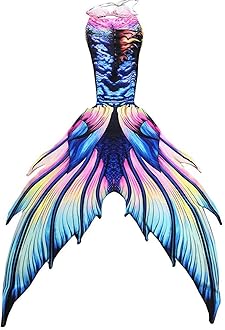 Lovely MermaidFabulous Mermaid Dress for Women - Adult Mermaid Costume with No Flipper Beach Swimsuits