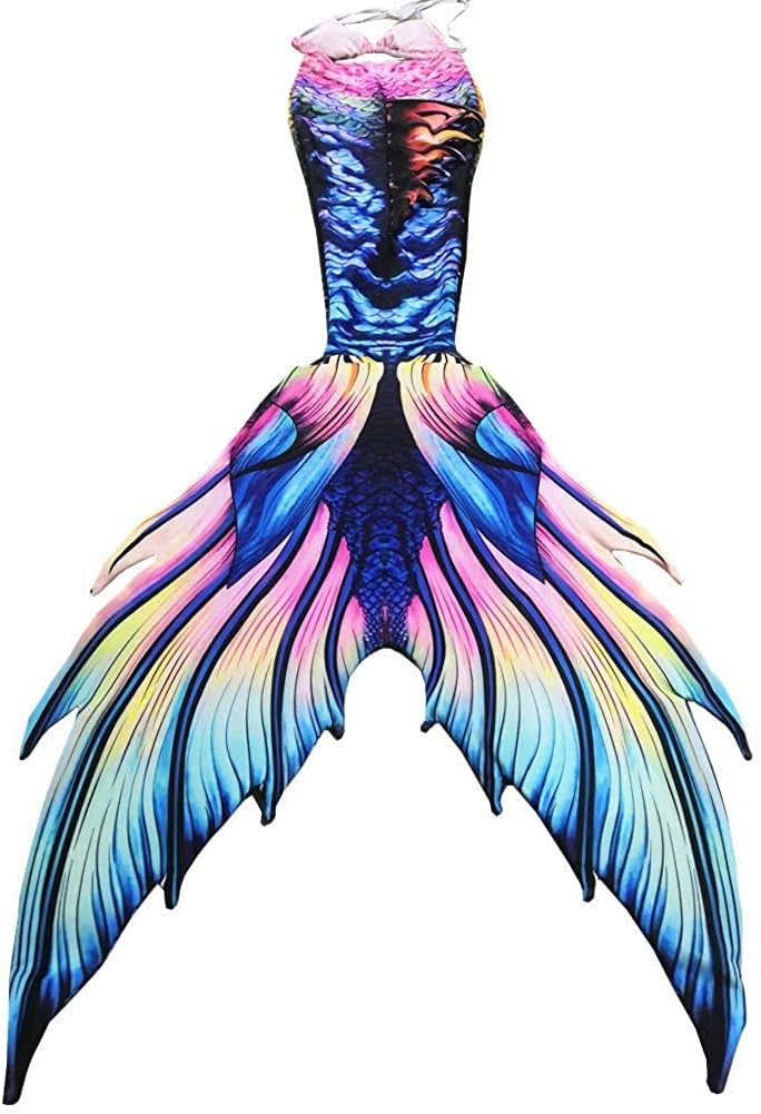 Fabulous Mermaid Dress for Women - Adult Mermaid Costume with No Flipper Beach Swimsuits