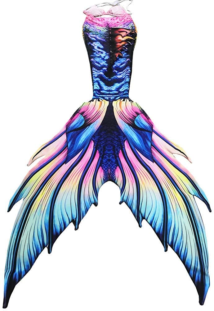 Fabulous Mermaid Dress for Women - Adult Mermaid Costume with No Flipper Beach Swimsuits