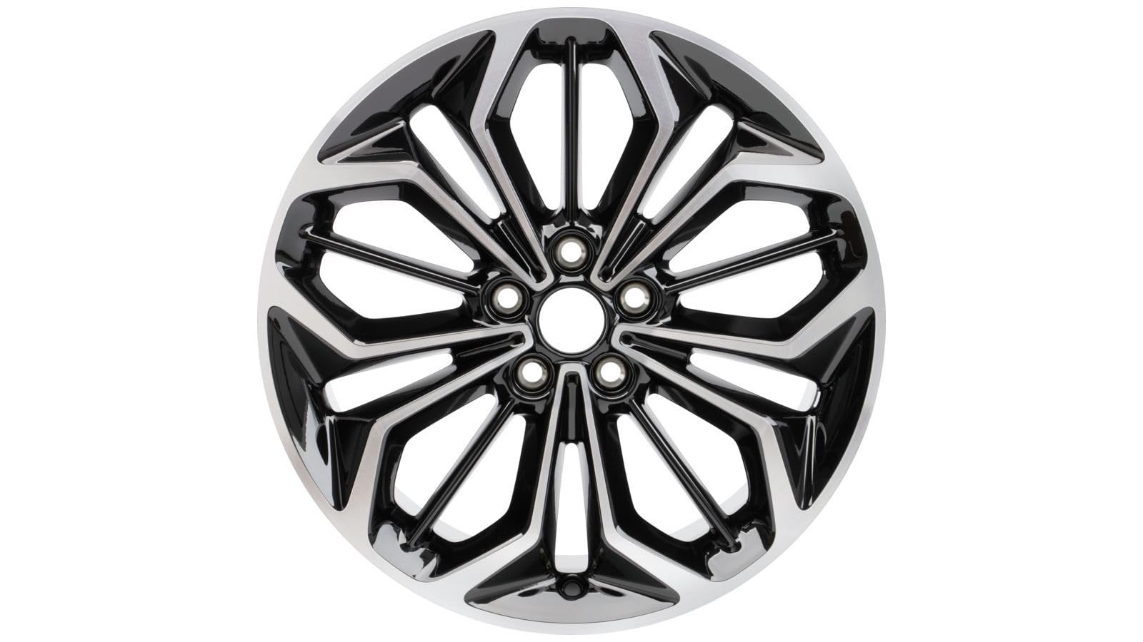 Ford Original Focus 2019-2022 und Ford Mondeo 2019-2022 Leichtmetallrad 18'' 5 x 2-Speichen-Design, Absolute Black