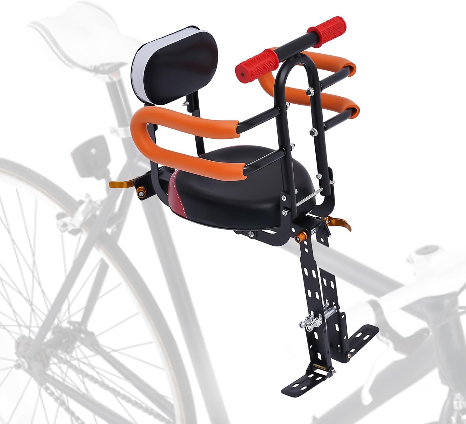 Gdrasuya10 Portable Front Mounted Child Bike Seat