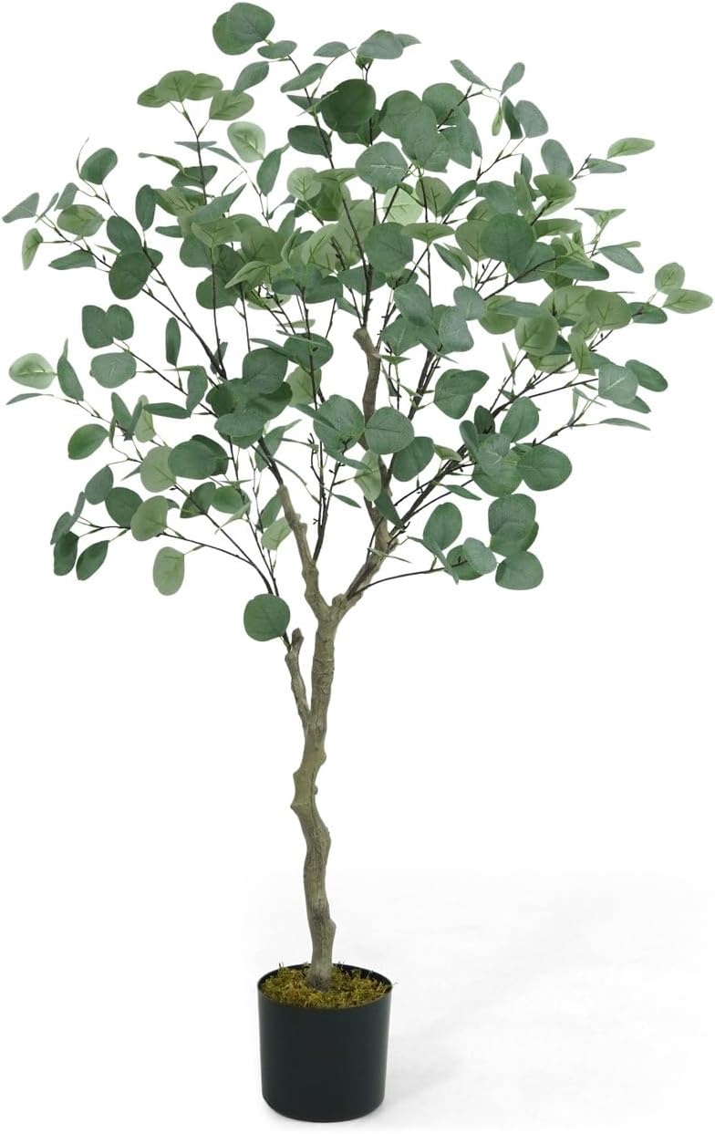 Fencer Wire 4 Feet, 48 Inch Artificial Eucalyptus Tree