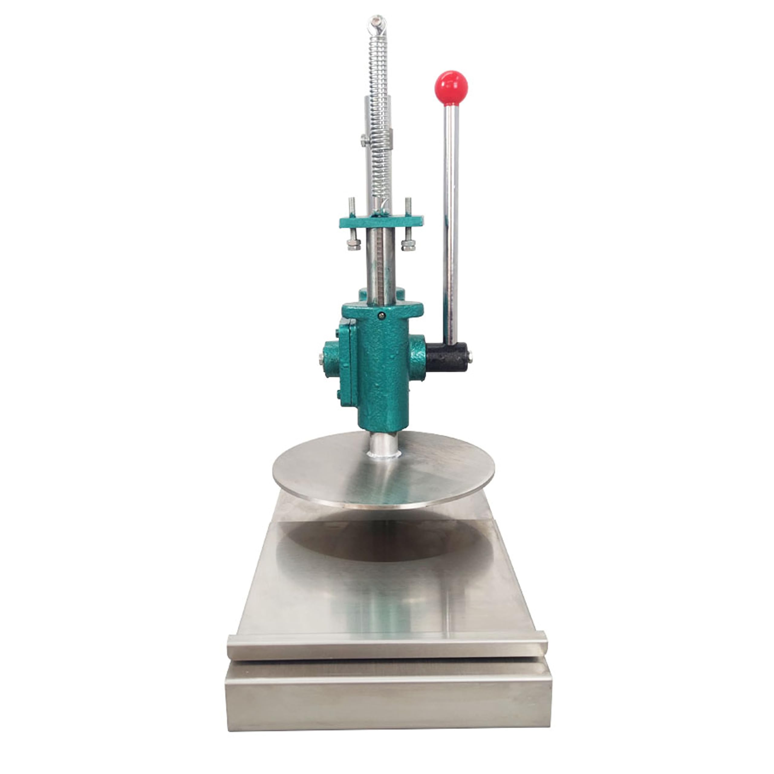 IntXanth Manual Pizza Dough Pastry Press Machine for Pancake Pie 9.45inch Diameter Household Commercial Lightweight