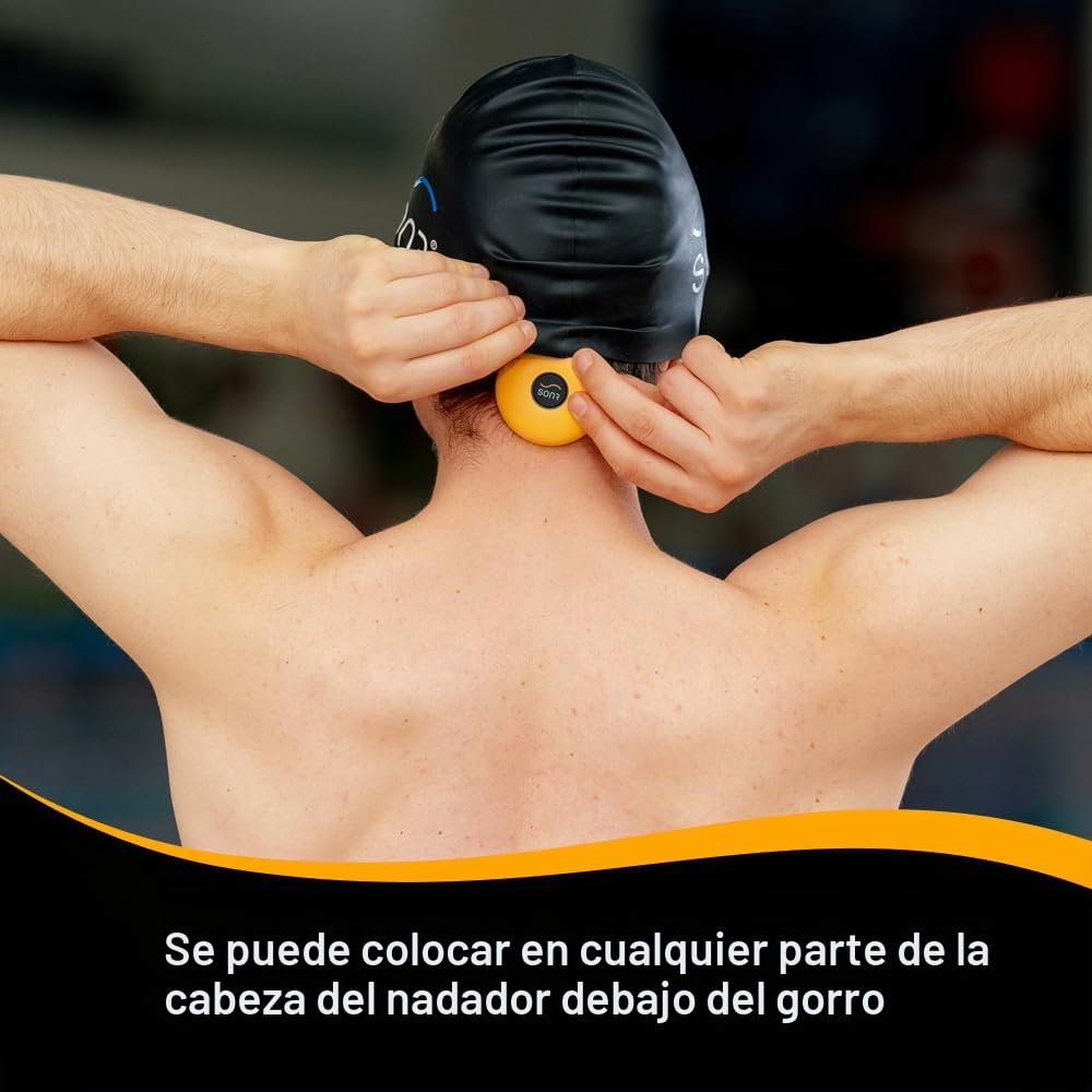 SONR Reproductor de música subacuático de oreja abierta para nadadores, auriculares de natación, reproductor MP3 de conducción ósea impermeable, auriculares de natación subacuática con Bluetooth