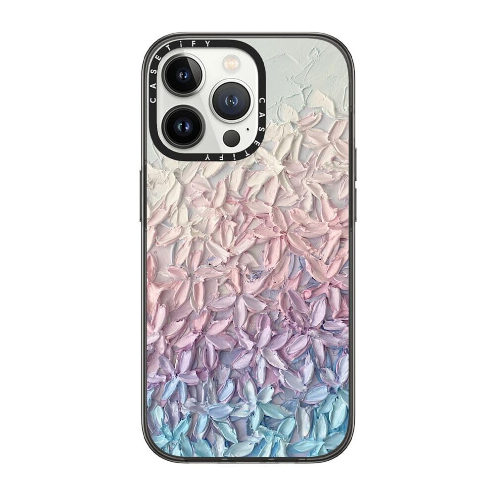 Coque iPhone 13 Pro CASETiFY fin léger noir transparent - 8