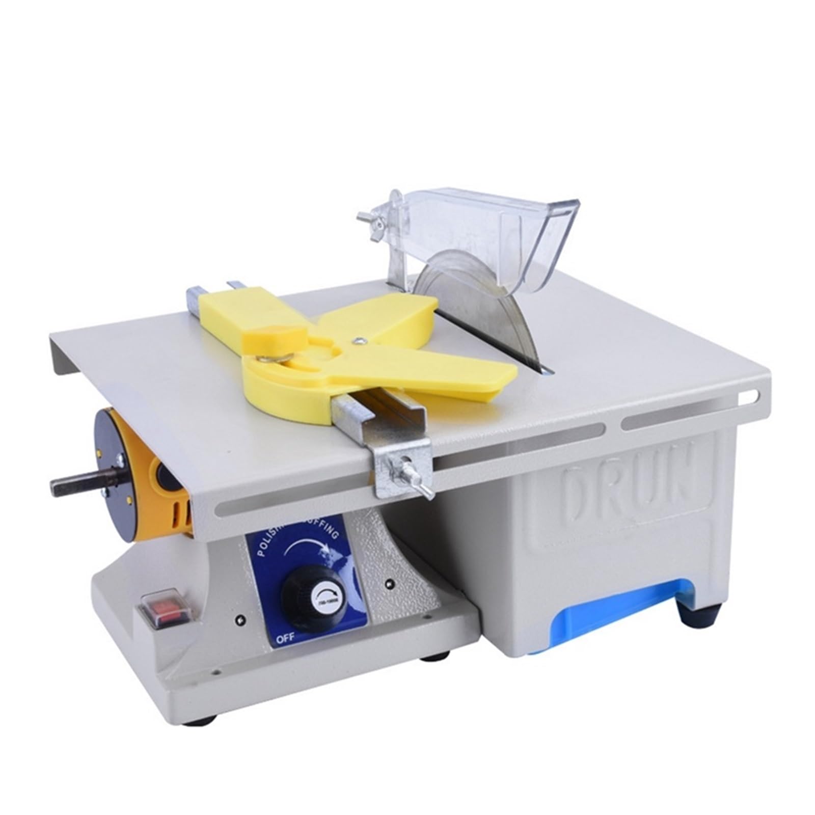 1 Ensemble de Machine de Polissage de Bijoux, Machine Tampon de Polissage de Roche 750W multifonctionnelle