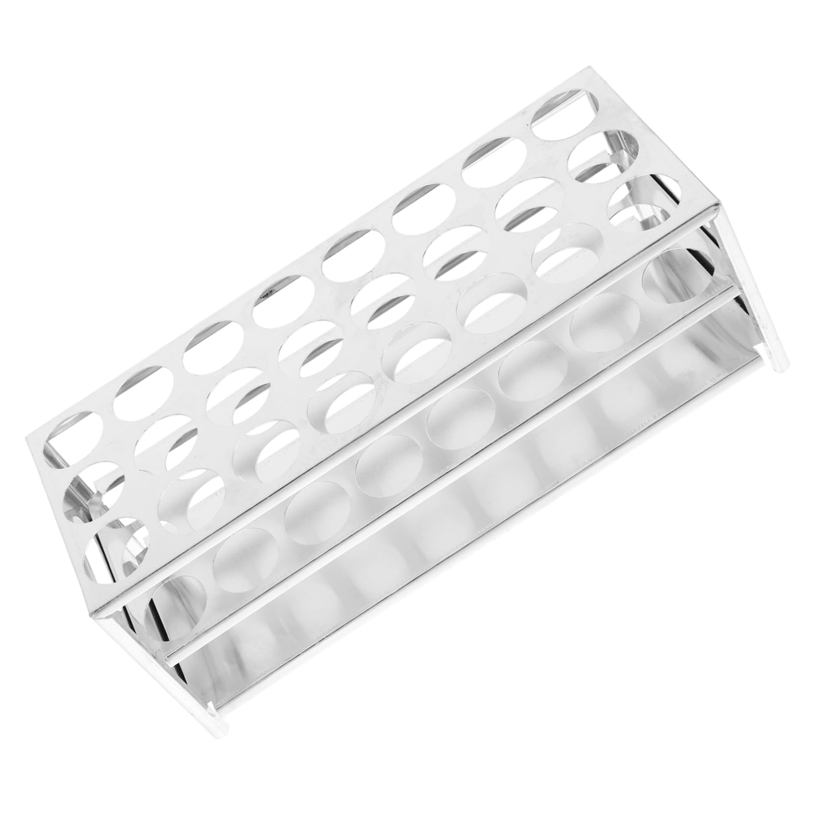 2 Stück Organizer Halter für Reagenzgläser Stabiler Test Tube Display Rack für Chemie Sicherer Schutz bei Zentrifugation für Laborbedarf
