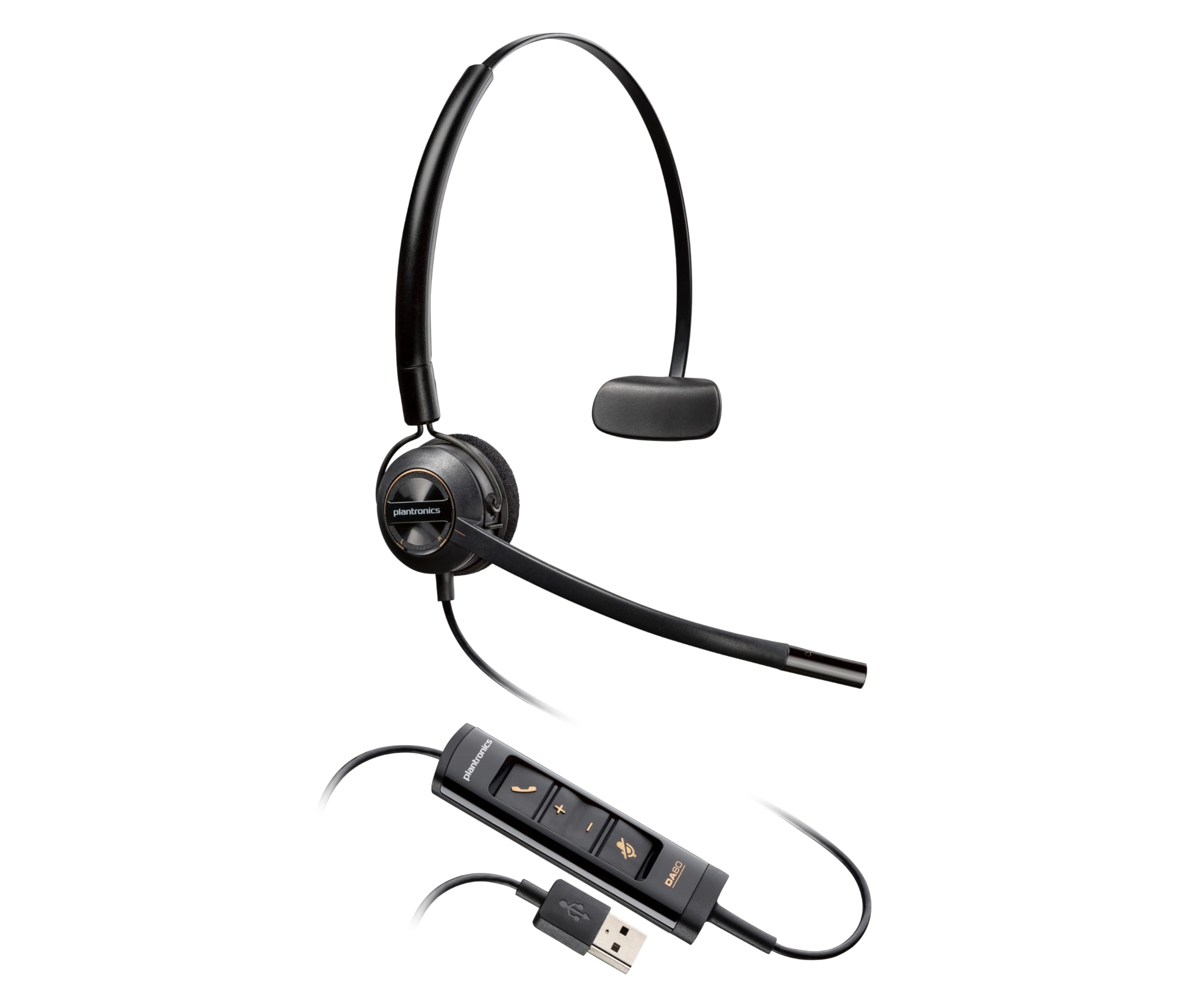 Amazon.com: Poly (Plantronics + Polycom) EncorePro 545 USB-A and