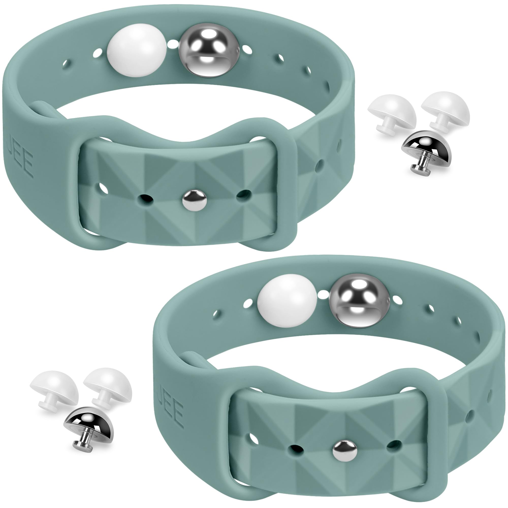 Motion Sickness Bracelets for Travel: Acupressure Anti Nausea Wristband for Morning Sickness - Sea Sickness Wristbands for Car Boat Air - Nausea Bands for Motion Sickness 1 Pair Cactus Color