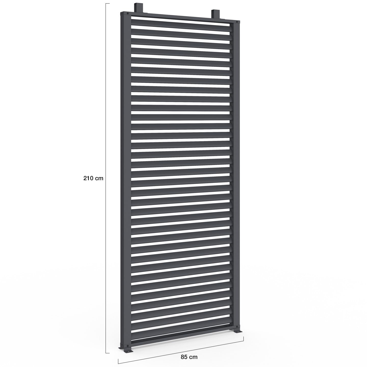 IDMarket - Pergola édition Collector persienne Toit rétractable 3x4