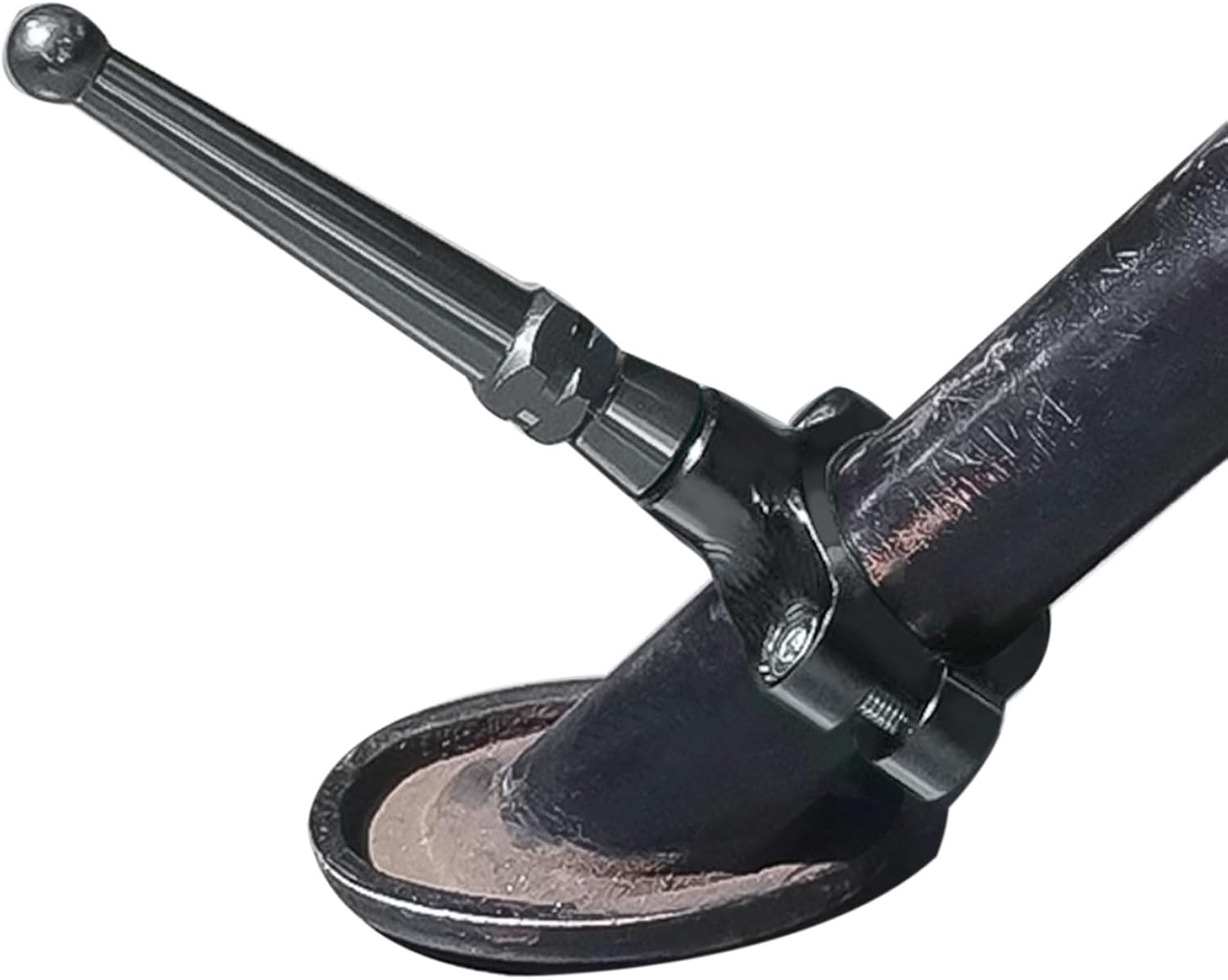 Universal Motorcycle Kickstand Assist Extension Kit, Side Stand Foot Pedal Support for 19mm-23mm Diameter Rod, Compatible with Ho&n&da Ka&wa&sa&ki Su&zu&ki Ya&ma&ha Har&ley M109R(Titanium)