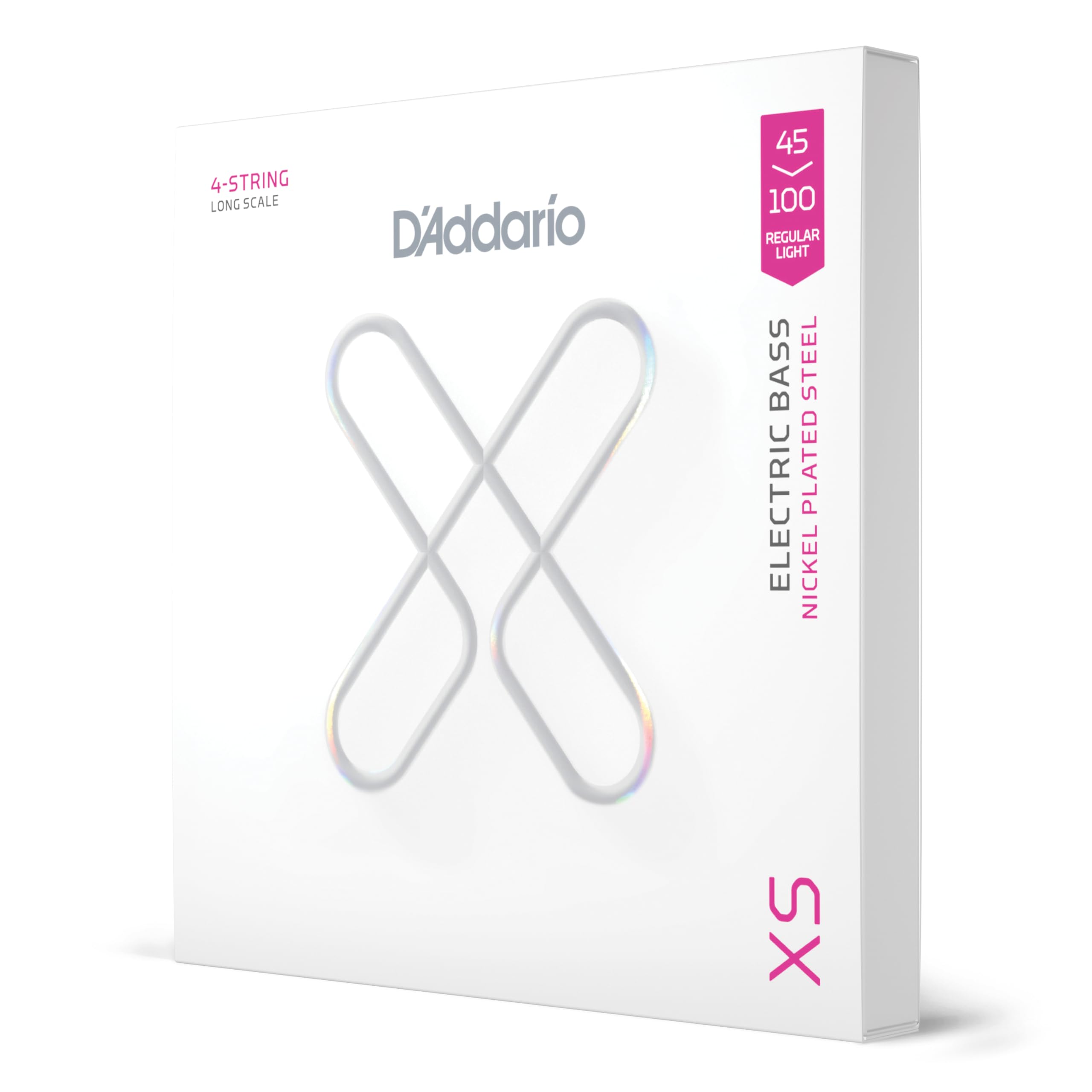 D'Addario XS Beschichtete Basssaiten XSB45100, 45-100, 4-String