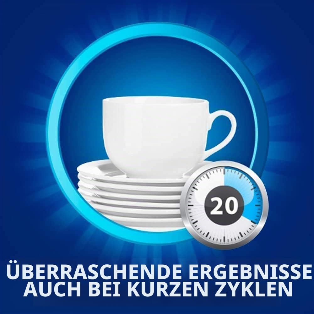Finish Powergel Geschirrspülmittel Fresh, Spülmaschinengel, 210 Waschgänge, 7 Packungen mit je 30 Spülmaschinen – Ansicht 6