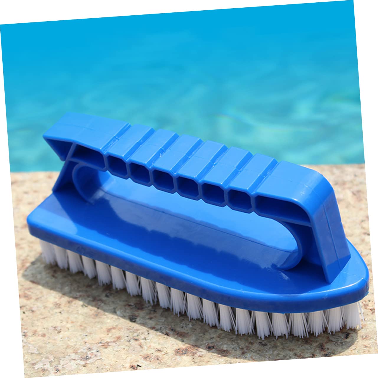 Milisten Lot De 3 Brosses De Nettoyage De Piscine À Poignée Ergonomique pour Évier Sol Antidérapantes 2 Pièces X 3