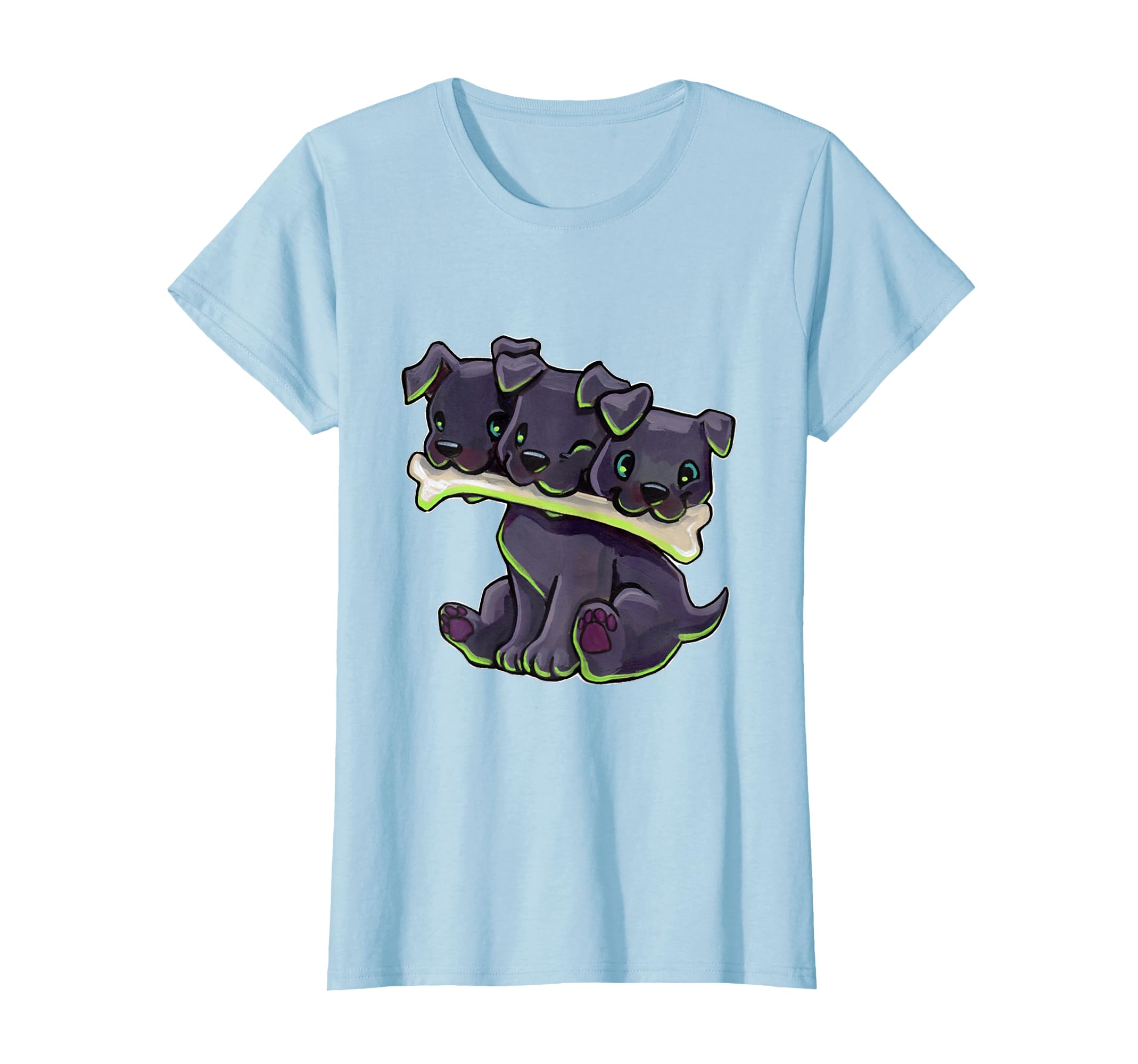 FACT KERBERO ケルベロス Tシャツ XL ブラック Amazon | ケルベロス かわいい - 面白い犬 Tシャツ | Tシャツ