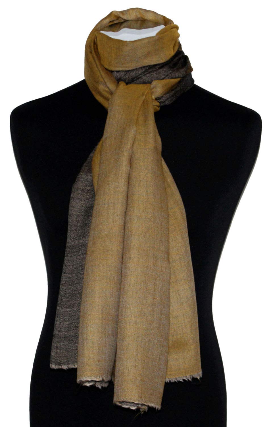 Lorenzo Cana Sciarpa di Lusso Reversibile in Cashmere - Panno Bicolore per Uomo