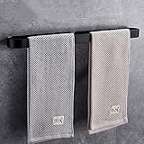 * Diseño clásico: este Toallero de Barra Fijar Sin Taladro está diseñado para ser simple y elegante, ideal para usar en baños, inodoros, cocinas, rieles de puertas, etc.