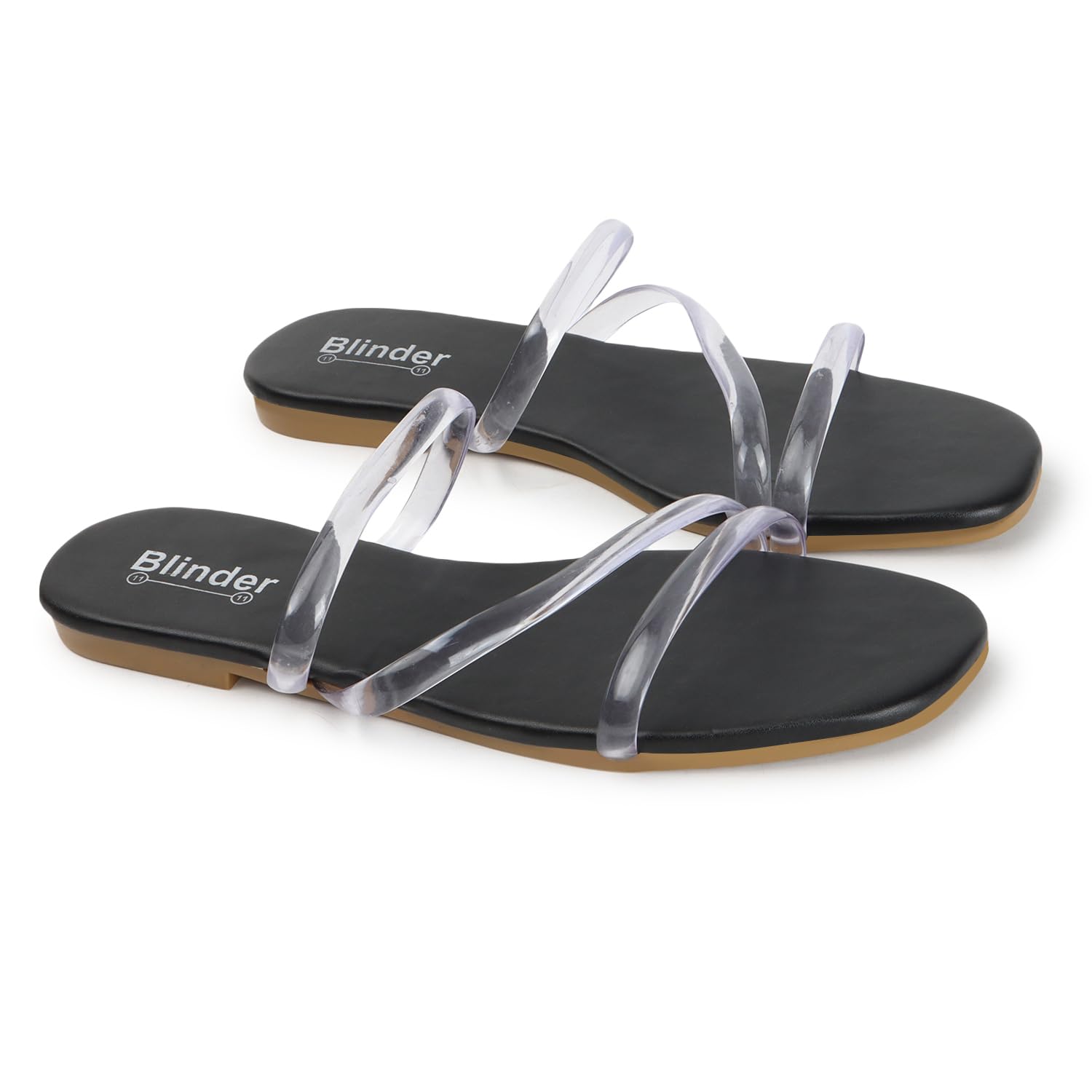 Blinder Black Stylish Casual Flip-Flop Flats Slippers (B0DHGV2CP4) Amazon Price History, Amazon Price Tracker