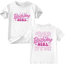 I'm The Birthday Girl Shirt for Girls Kids 5th 6th 7th 8th 9th 10th 11th 12th 13th 14th Cute Party Graphic Tees