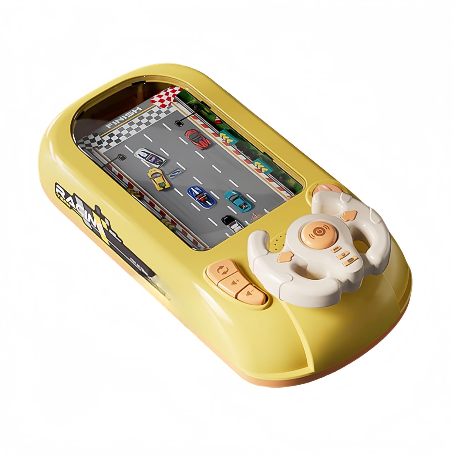 ハムハムゲーム 動くおもちゃ ベージュ/オレンジ Amazon.co.jp: Quxxuol子供用レーシングゲーム機、 ハンドル付き