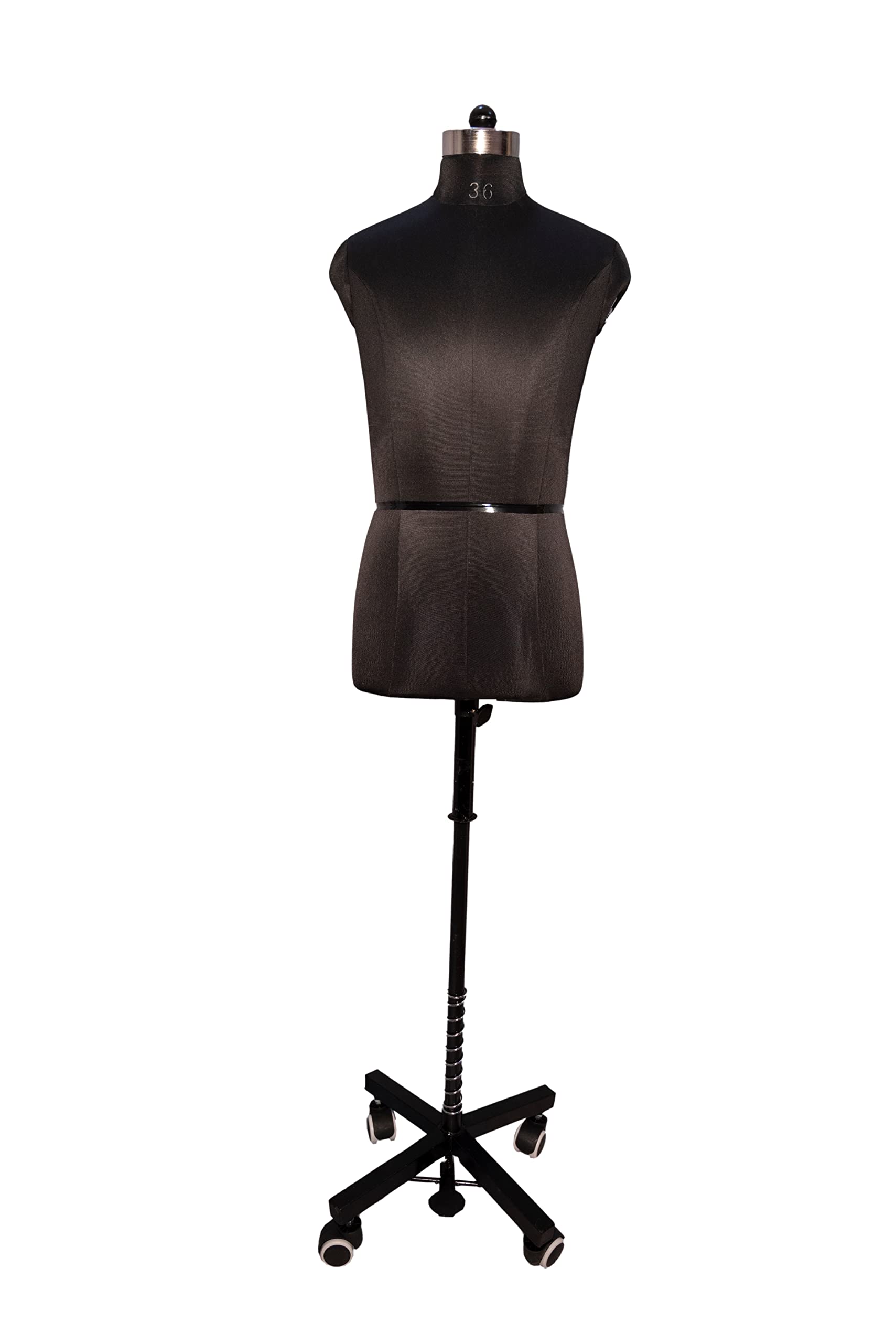 GKT Male Dress Mannequin Form Wheel Base Mannequin Premium Store Display Dummy Mannequin Dummy Model Hanger Display Stand Black (Size-40) (B0BBGT6R7P) Amazon Price History, Amazon Price Tracker