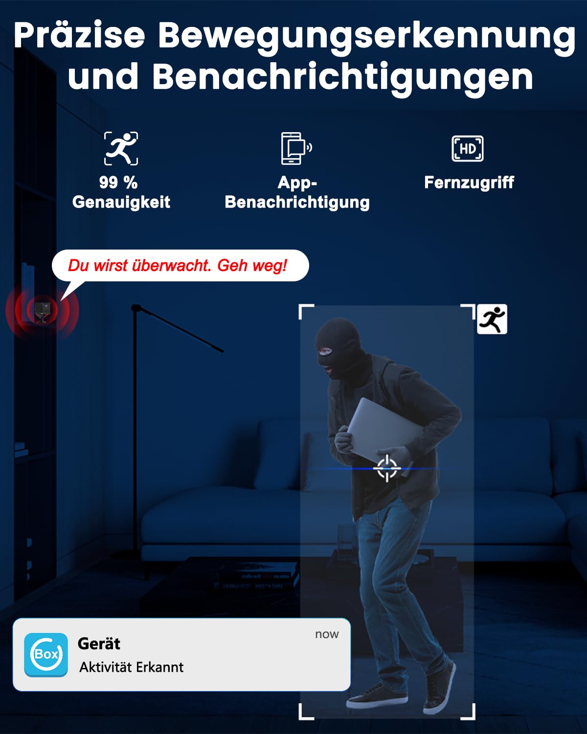 Bextgoo 4G LTE Überwachungskamera mit SIM Karte, Mini Kamera ohne WLAN | mit Akku 5200mAh, HD Tragbare Mini Kamera Kabellos, 160° Blickwinkel, KI-Erkennung, Nachtsicht, für Auto, Camping & Reise