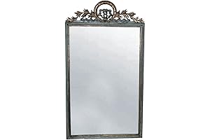 Hickory Manor House Verona Wreath Top Mirror