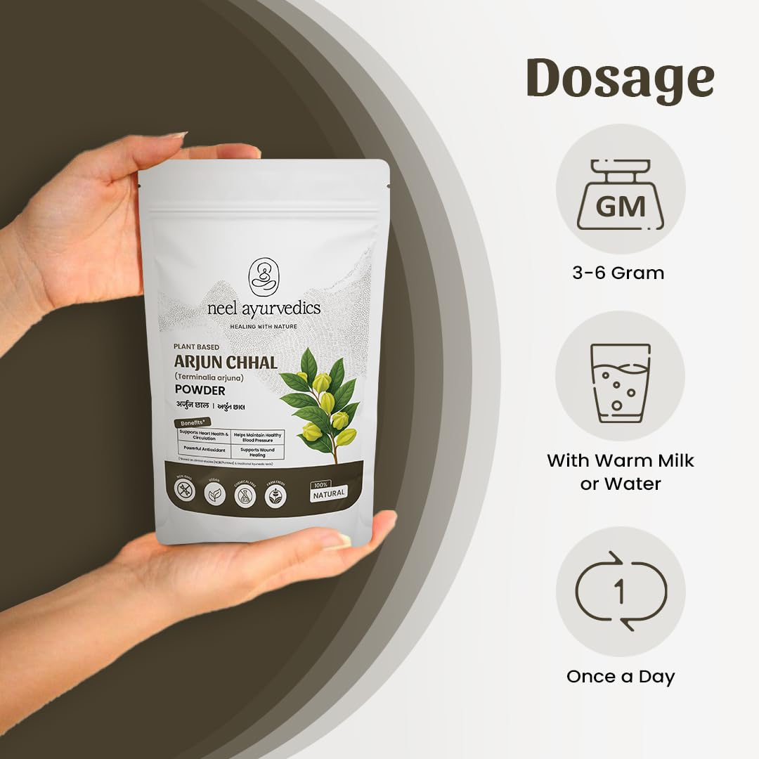 Arjun Chhal | Arjuna Chaal | Terminalia Arjuna Powder - 300 GM
