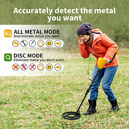 ULHUND Detector de metales, detector de metales profesional con d
