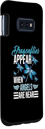 Miniatura 3 de Galaxy S10e Dragonflies Apear When Angels Are Near - Funda de libélula