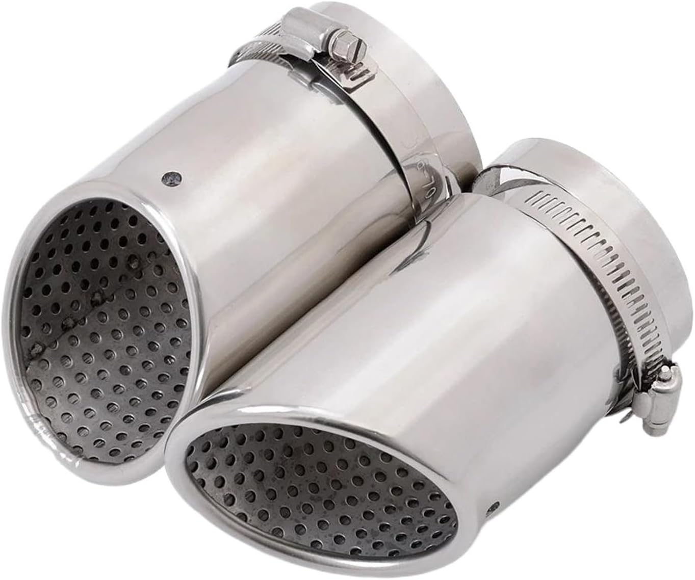 Exhaust Pipe Tip Covers Trims Rear Exhaust Muffler Tip Pipe For Volvo XC90 XC 90 2006 2007 2008 2009 2010 2011 Stainless Car Tail Silencer Cover Trim Car End Pipes Muffler