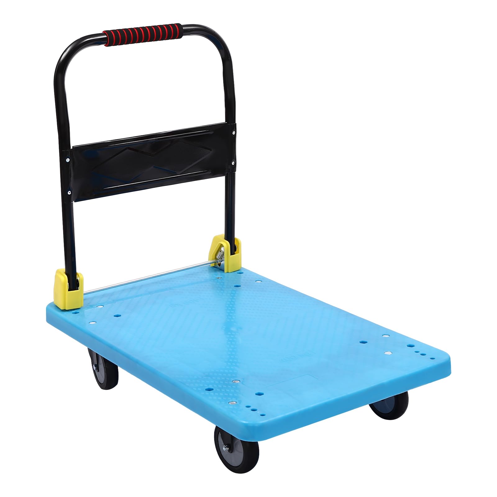 Carrello di trasporto Fino a 400 kg Piattaforma, Carrello pieghevole, Carrello a mano Piattaforma, Camion Cart, Carrello per fabbriche, Ristoranti, Corrieri e supermercati, Mobilità leggera